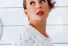 Белый женский пуловер