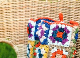 Дачные сапожки крючком