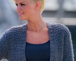 Как связать кардиган спицами