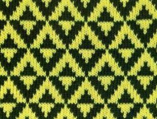 Схемы жаккардов спицами