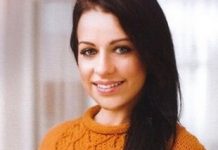 Жилет-пончо спицами