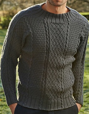 Вязание мужского пуловера