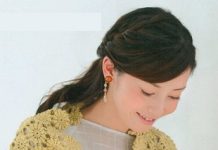 Палантин из цветочных мотивов