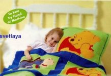 Плед с диснеевским узором