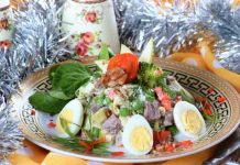 Салат мясной