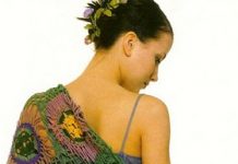 Связать шаль крючком