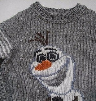 Схема для детского пуловера