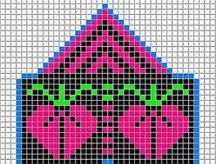 Жаккарды для варежек