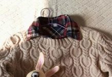 Узор для свитера спицами