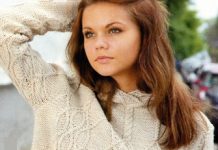 Вязаная кофта